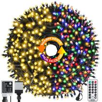 Luzes de Natal MZD8391 262 pés 800 LED que mudam de cor