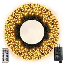 Luzes de Natal Ollny 500LED 50m com temporizador remoto de 8 modos IP44 Luzes de Natal Ollny 500LED 50m com temporizador remoto de 8 modos IP44