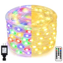 Luzes de Natal Ollny Warm e Multicolor 600 LED 60m