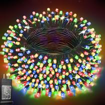 Luzes de Natal Pooqla 200 LED 20m 8 modos coloridos