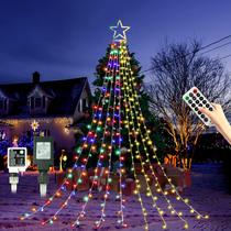 Luzes de Natal PUHONG Color Changing Star 320 LED 10m