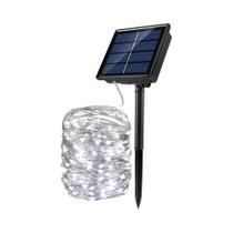 Luzes De Natal Solares LED 50-300 Com 8 Modos Para Decoração De Jardim, Festa, Árvore, Pátio E