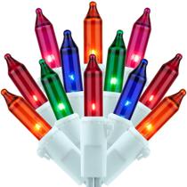 Luzes de Natal SWEET SHINE 200 multicoloridas 33 pés e 2 fios