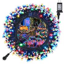 Luzes de Natal Toodour 131 pés 350 LED multicoloridas 8 modos