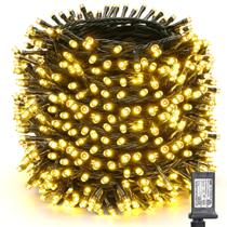 Luzes de Natal Toodour 338 pés 1000 LED 8 modos à prova d'água