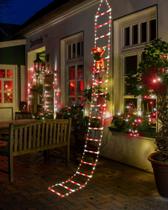 Luzes de Natal Toodour LED, escada decorativa de 10 pés, Papai Noel