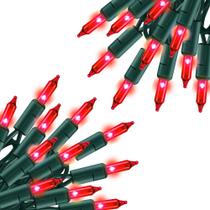 Luzes de Natal TW SHINE Red 40m 200 unidades incandescentes