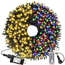 Luzes de Natal XTF2015 50m 500 LED 11 modos de controle remoto