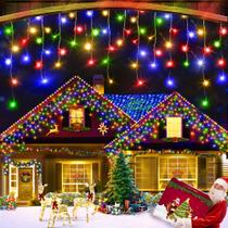 Luzes de Natal XURISEN 20m 640 LED 8 modos Curtain Fairy Luzes de Natal XURISEN 20m 640 LED 8 modos Curtain Fairy