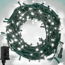Luzes de Natal YIQU 10m 100 LED Cool White Waterproof
