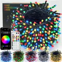Luzes de Natal YIQU Color Changing 20m 200 LED RGB Smart