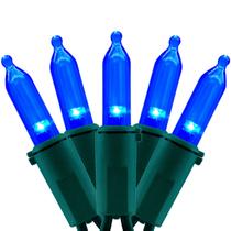 Luzes de Natal YULETIME 200 Blue LED 20m Green Wire Luzes de Natal YULETIME 200 Blue LED 20m Green Wire