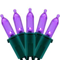 Luzes de Natal YULETIME 200 Purple LED 20m Green Wire Luzes de Natal YULETIME 200 Purple LED 20m Green Wire