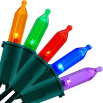 Luzes de Natal YULETIME, LED multicolorido, 33 pés, 100 unidades Luzes de Natal YULETIME, LED multicolorido, 33 pés, 100 unidades