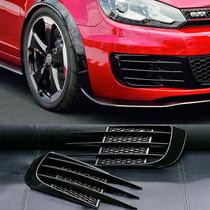 Luzes de nevoeiro da frente do carro capa para 2008-2013 para volkswagen vw golf 6 mk6 gti r r20 nevoeiro lâmpada capô quadro nevoeiro lâmpadas sombra