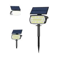 Luzes De Paisagem Solares LED 136 Para Exteriores, Impermeáveis, Iluminação De Grande Área Para