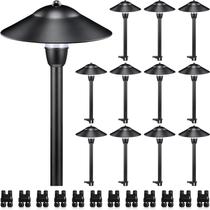 Luzes de Paisagem SUNVIE 3W 12-24V à Prova dÁgua, Kit com 12 Unidades Luzes de Paisagem SUNVIE 3W 12-24V à Prova dÁgua, Kit com 12 Unidades