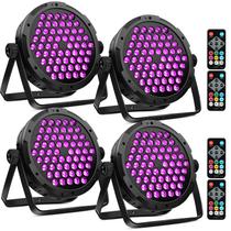 Luzes de par LED HYWILL 60W RGB 60 LEDs DMX Control
