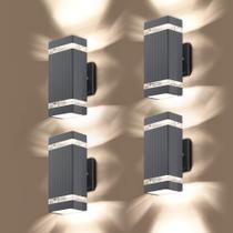 Luzes de parede externas LMP Waterproof Aluminium 3000K 5W ETL