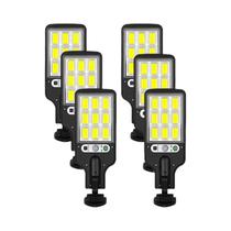 Luzes De Parede Solares À Prova d'Água Para Exterior Com Sensor De Movimento, 3 Modos, Iluminação