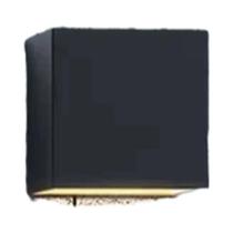 Luzes De Parede Solares À Prova d'Água Para Exterior, LED RGB Branco Quente Para Pátio, Jardim,