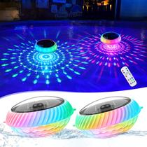 Luzes de piscina flutuantes Goallim Solar RGB IP68 Waterproof Luzes de piscina flutuantes Goallim Solar RGB IP68 Waterproof