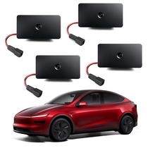 Luzes de Porta para Carro LOWEEY Projetor de Logo Tesla Model Y 3 X S Luzes de Porta para Carro LOWEEY Projetor de Logo Tesla Model Y 3 X S