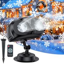 Luzes de Projetor de Natal JSTPRO - Formato de Floco de Neve e Coruja