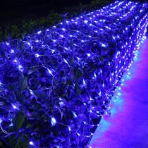 Luzes de rede de Natal Joomer 3.7x1.5m 360 LED azul 120V
