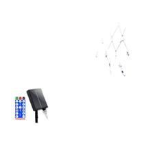 Luzes De Rede Solares Com 8 Modos E Controle Remoto, Luzes De Pisca-Pisca Para Pátio, Parede E Teto Luzes De Rede Solares Com 8 Modos E Controle Remoto, Luzes De Pisca-Pisca Para Pátio, Parede E Teto