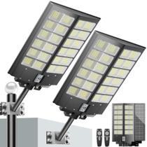 Luzes de rua solares XMPTYN 9000W LED Sensor de movimento à prova d'água