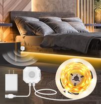 Luzes de sensor de movimento MATICOD de 16,4 pés para quarto, cozinha Luzes de sensor de movimento MATICOD de 16,4 pés para quarto, cozinha
