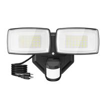 Luzes de sensor de movimento Onforu 32W 3200LM Outdoor Security Pretas Luzes de sensor de movimento Onforu 32W 3200LM Outdoor Security Pretas
