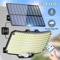 Luzes De Sensor De Movimento Solar LED Para Exterior 256 LEDs Cabo De 5m IP65 À Prova d'Água Luzes