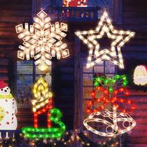 Luzes de silhueta de janela de Natal GLOWNOVA 200L 19", pacote com 4 Luzes de silhueta de janela de Natal GLOWNOVA 200L 19", pacote com 4