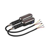 Luzes De Sinalização LED Coloridas Para Motocicletas 12V Com Efeito Sequencial E Projetor De Luz