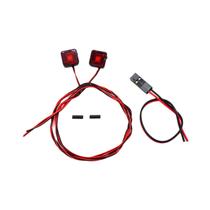 Luzes De Sinalização LED De Advertência Para Carros RC 1/10 1/14 Para TRX4 Defender Bronco SCX10