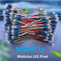 Luzes De String LED RGB 12mm WS2811 50/100/1000pcs DC5V/12V Módulo Digital Endereçável À Prova