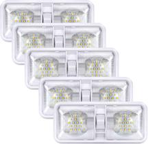 Luzes de Teto Kohree RV 12V - 800 Lúmens - Branco Natural (Pacote com 5)