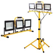 Luzes de trabalho GUWELL 21000 Lumen com suporte de 3 cabeças LED IP66