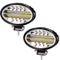 Luzes de trabalho LED Biqing 2X Oval 5,5 polegadas 144W 10800LM 12V 24V Luzes de trabalho LED Biqing 2X Oval 5,5 polegadas 144W 10800LM 12V 24V