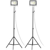 Luzes de trabalho LED LIVOWALNY 110W 11000 lúmens com suporte de 2 unidades Luzes de trabalho LED LIVOWALNY 110W 11000 lúmens com suporte de 2 unidades