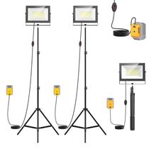 Luzes de trabalho LED LIVOWALNY 200W 20000LM Tripé impermeável Luzes de trabalho LED LIVOWALNY 200W 20000LM Tripé impermeável