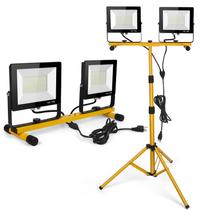 Luzes de trabalho LED Wufoty 21000LM de 3 cabeças com suporte 6500K à prova d'água Luzes de trabalho LED Wufoty 21000LM de 3 cabeças com suporte 6500K à prova d'água