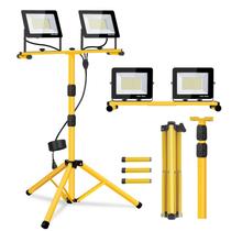 Luzes de trabalho YKXJM 21000 Lumen com suporte e 2 cabeças LED Luzes de trabalho YKXJM 21000 Lumen com suporte e 2 cabeças LED