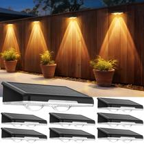 Luzes de vedação solares APILAB, pacote de 8 modos, IP65, à prova d'água Luzes de vedação solares APILAB, pacote de 8 modos, IP65, à prova d'água