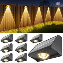 Luzes de vedação solares SenluKit LED à prova d'água de 7 modos - pacote com 8