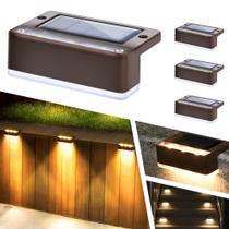 Luzes de vedação solares SOLPEX 6 LEDs à prova d'água (pacote com 4)