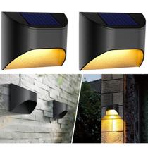 Luzes de vedação solares VWCYL+ para Yard Garden Deck Stair Fence