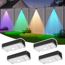 Luzes de vedação solares ZCXLIGHT à prova d'água IP65 LED multicolor Luzes de vedação solares ZCXLIGHT à prova d'água IP65 LED multicolor